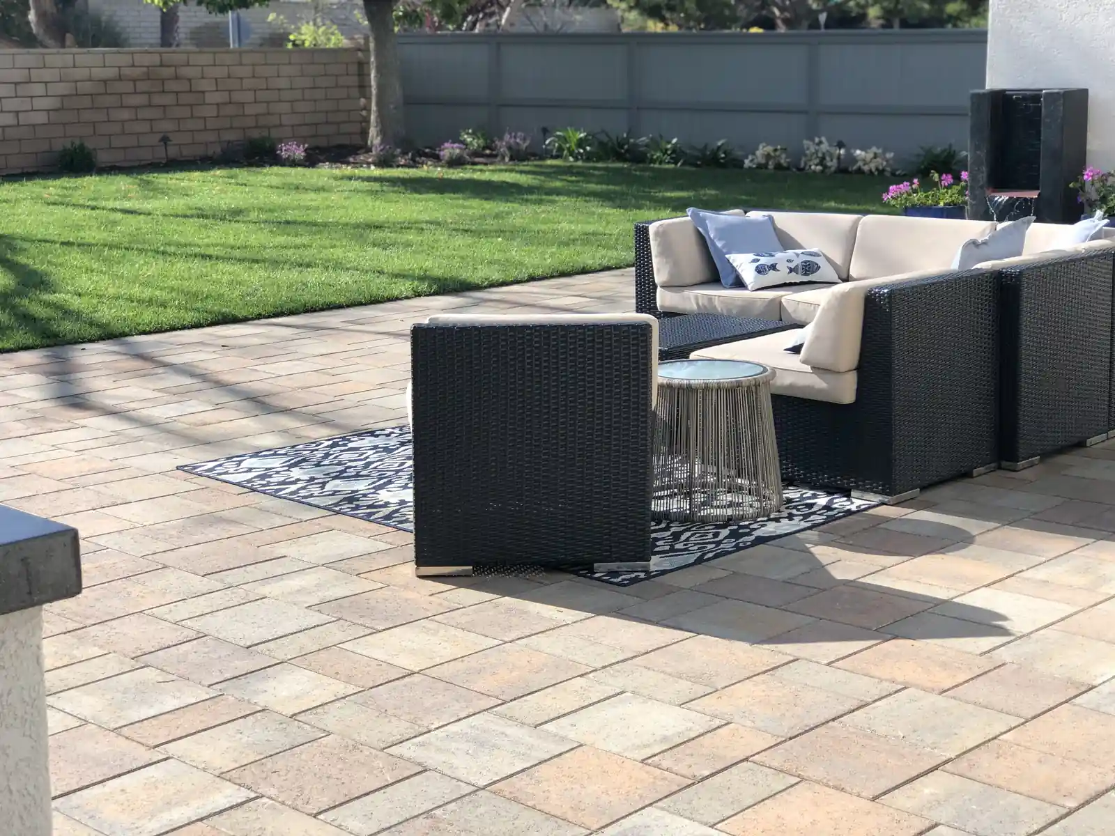 Pavers & Hardscape project in San Diego County by Panjia Outdoors